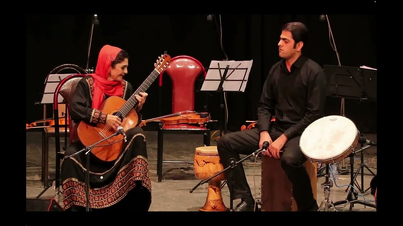 Lily Afshar performs Asturias by Albeniz with Moslem Zarei-Cajon