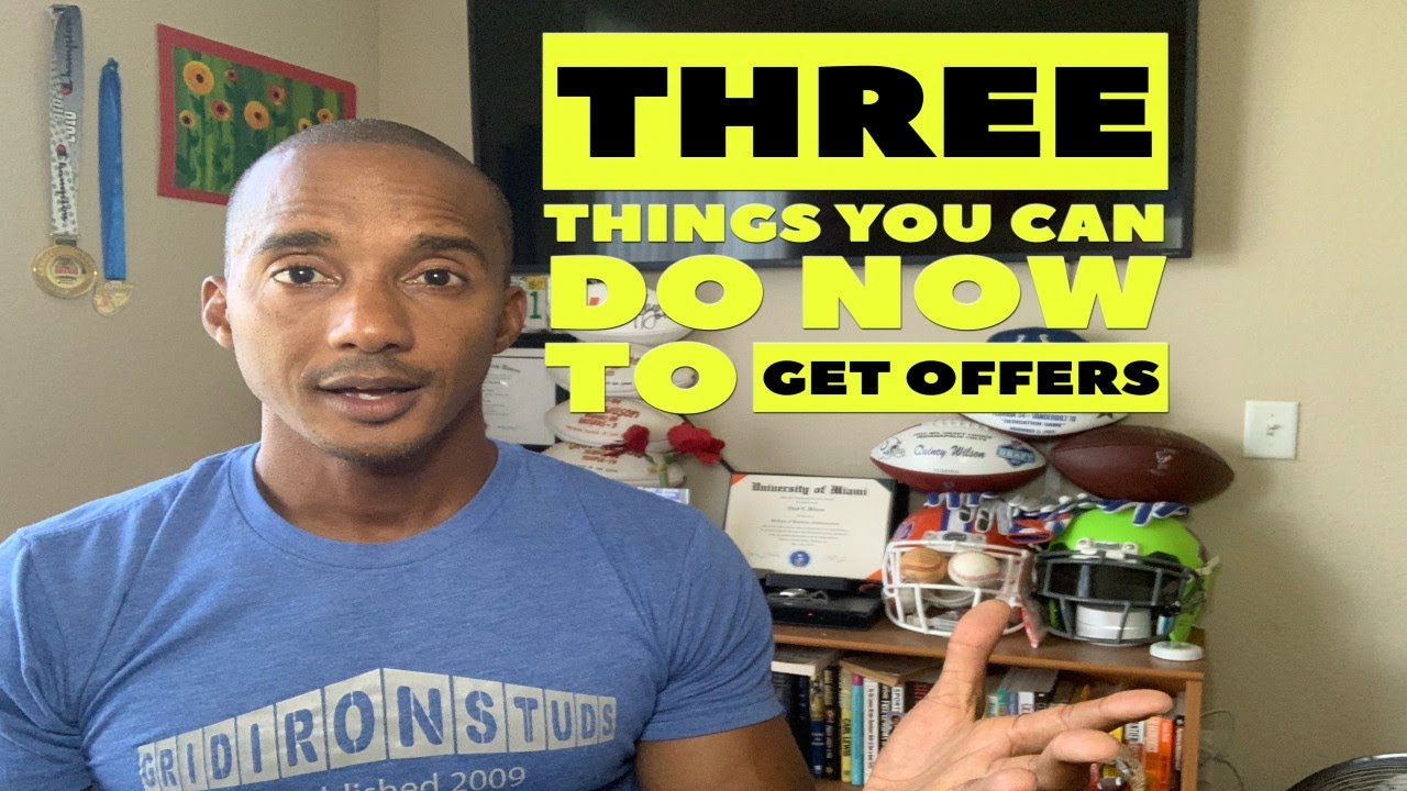 3 Ways to Get College Football Offers Now - American Football Scholarships