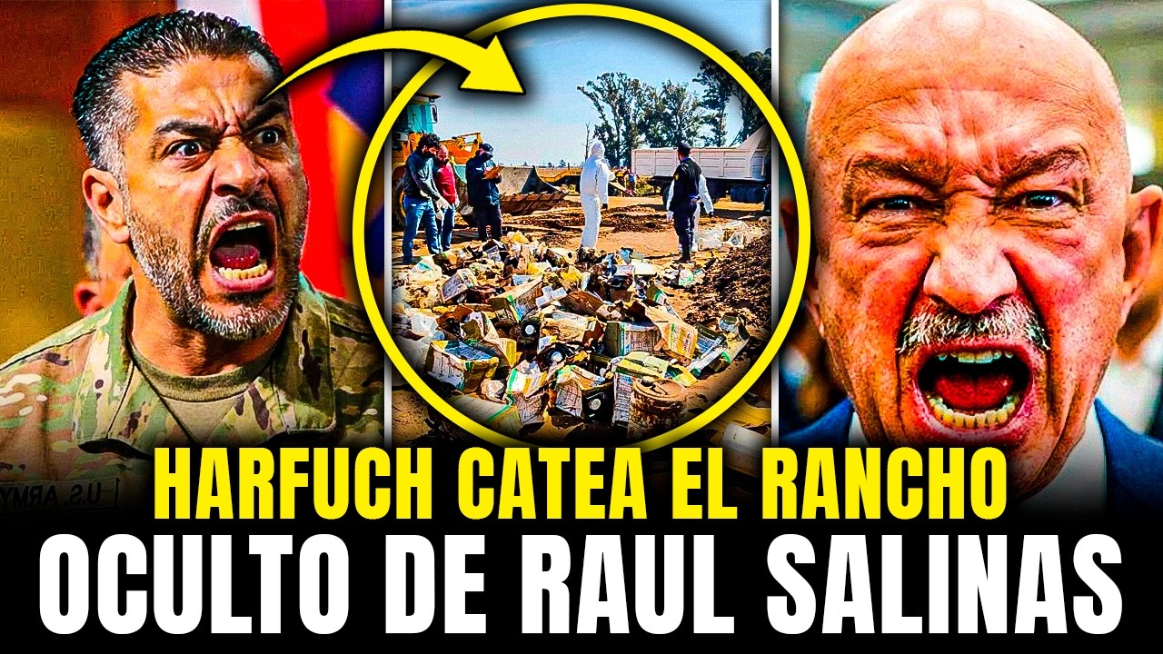 HARFUCH CATEA RANCHO SECRETO de RA&Uacute;L SALINAS en GUERRERO: HALLAN 500 MILLONES ENTERRADOS