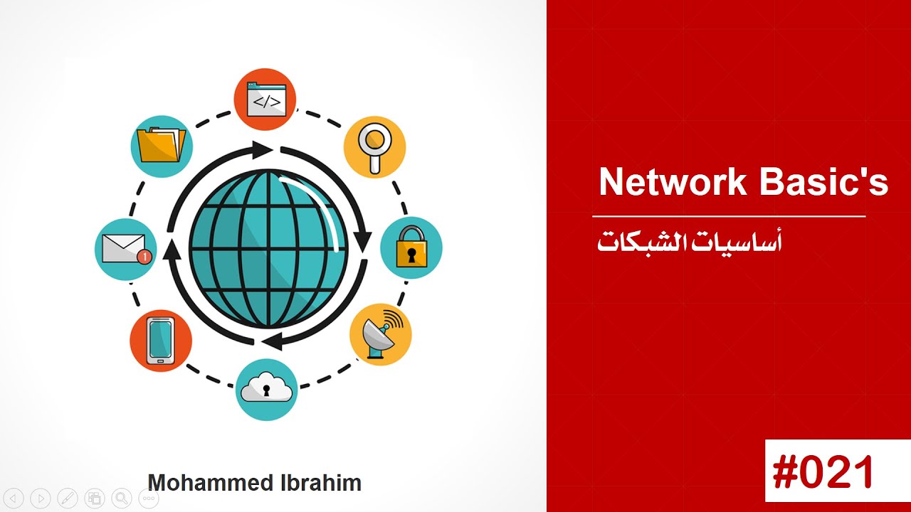 21 Server and Client Network شبكة الخادم   العميل