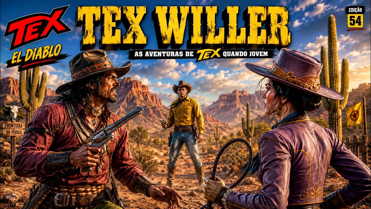 As Aventuras de Tex Quando Jovem 54: 