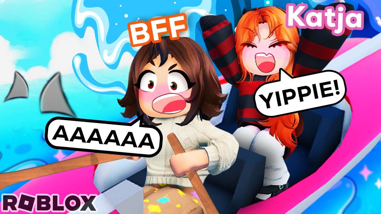 WIR RUDERN UM UNSER LEBEN in ROBLOX OBBY 🚣‍♀️ Chaos PUR mit BFF