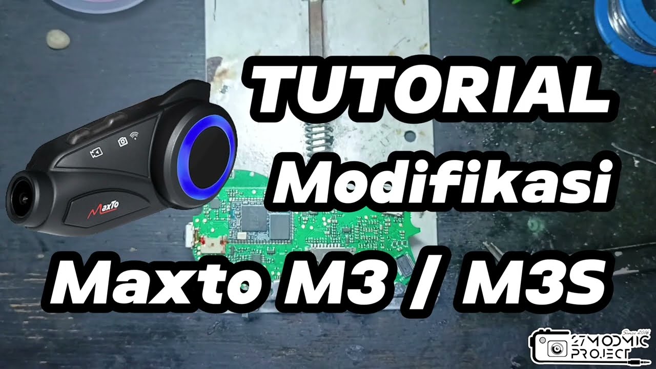 Tutorial Modifikasi Mic Maxto M3/M3S untuk Dual Vlog | By 27modmicproject