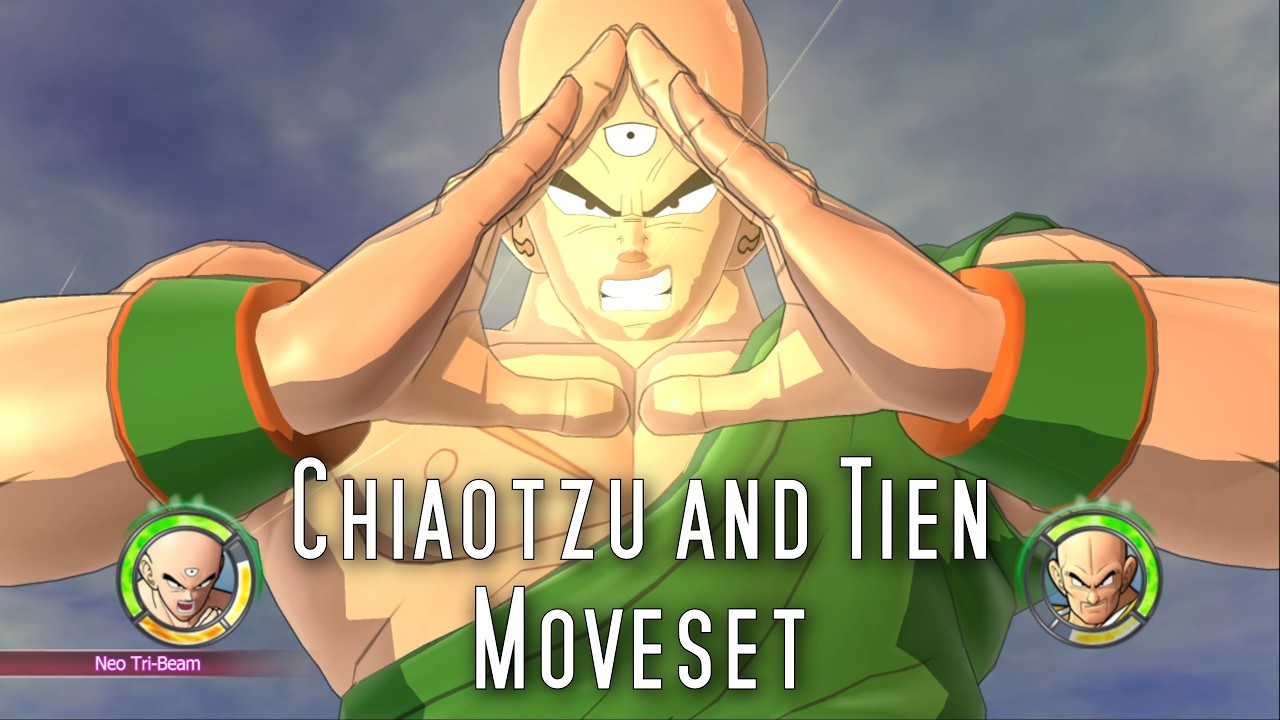 Raging Blast 2 Chiaotzu and Tien Moveset