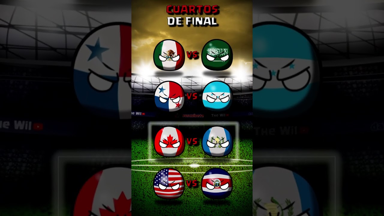 GUATEMALA en la  COPA ORO 2025 DE CONCACAF #countryballs