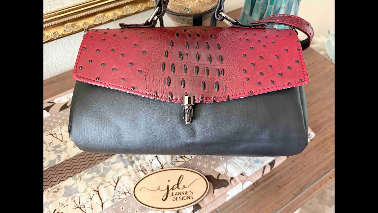 No Longer Live - Jeannie's Designs is Going Live Let's sew up the Karla in Leather