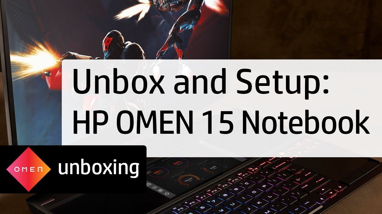 Unboxing an HP OMEN 15 Notebook | HP OMEN | HP