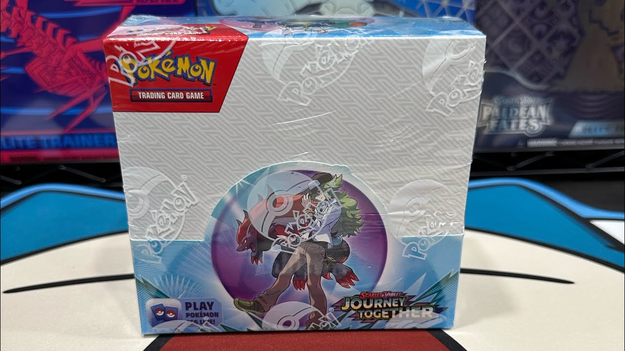 Pokémon Journey Together Booster Box Opening!