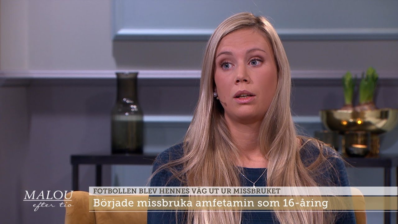 Fotbollen blev vägen ut ur drogmissbruket - Malou Efter tio (TV4)
