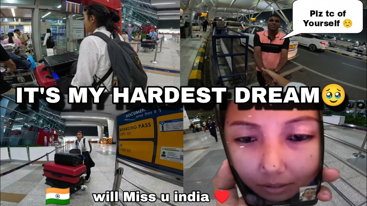 I was Emotional with My dream 🥹 See you soon 🙏🏼🥹
