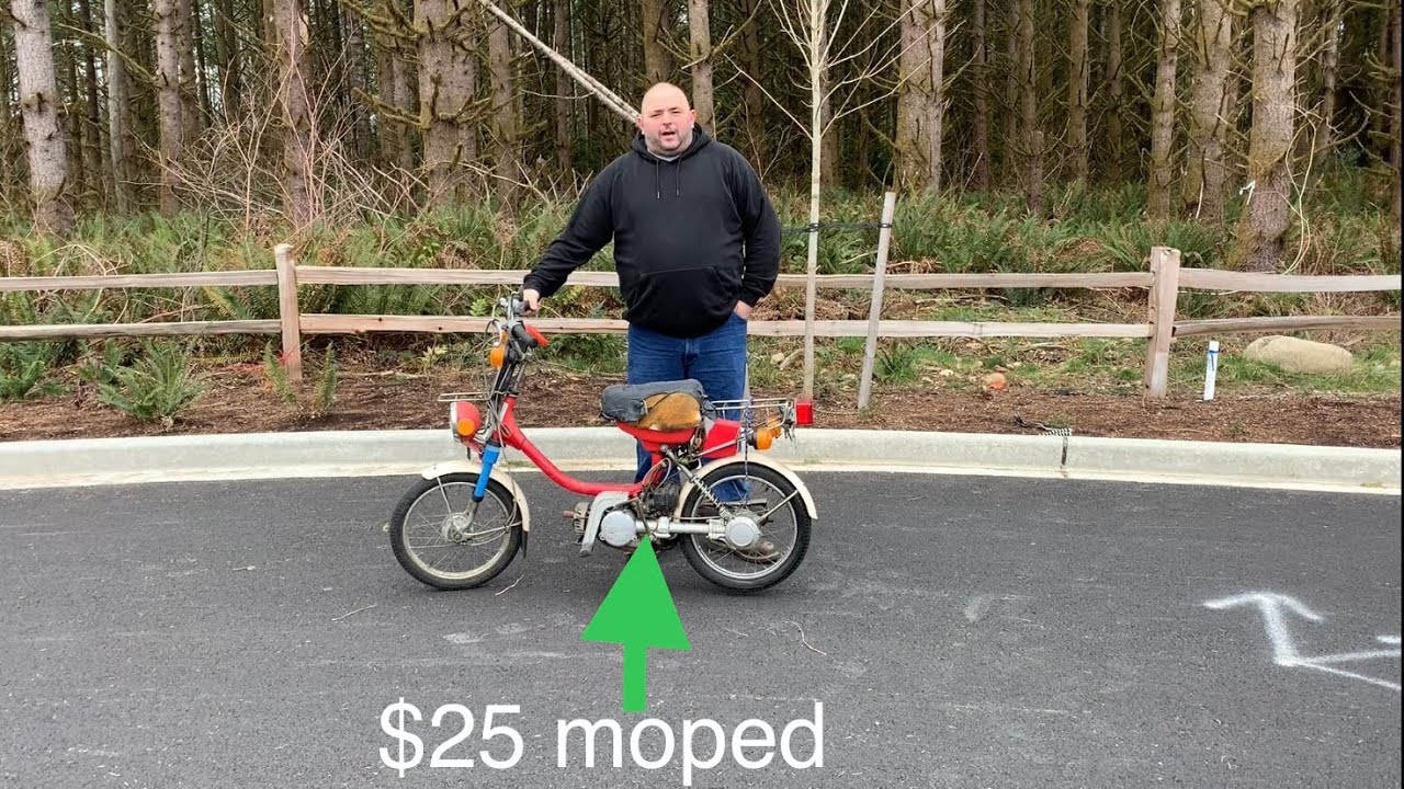 QT50 Yamaha Moped (Yamahopper)