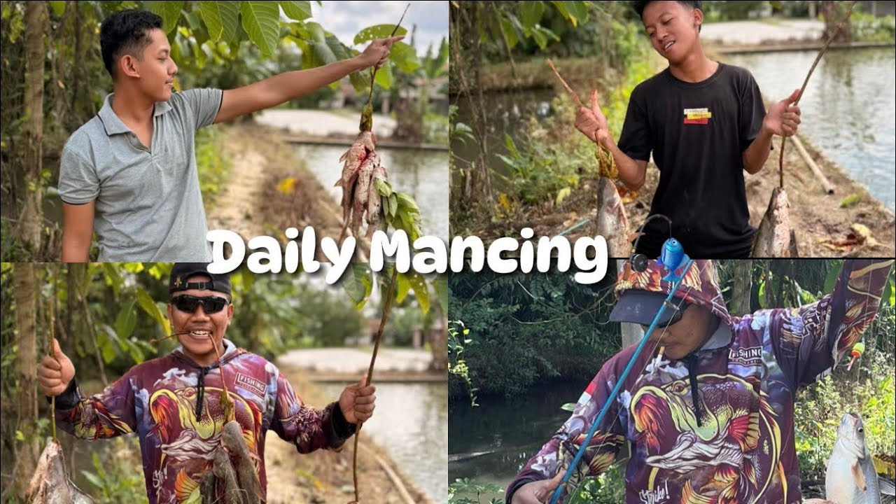 KESERUAN KAMI MEMANCING DI KOLAM PRIBADI ‼️