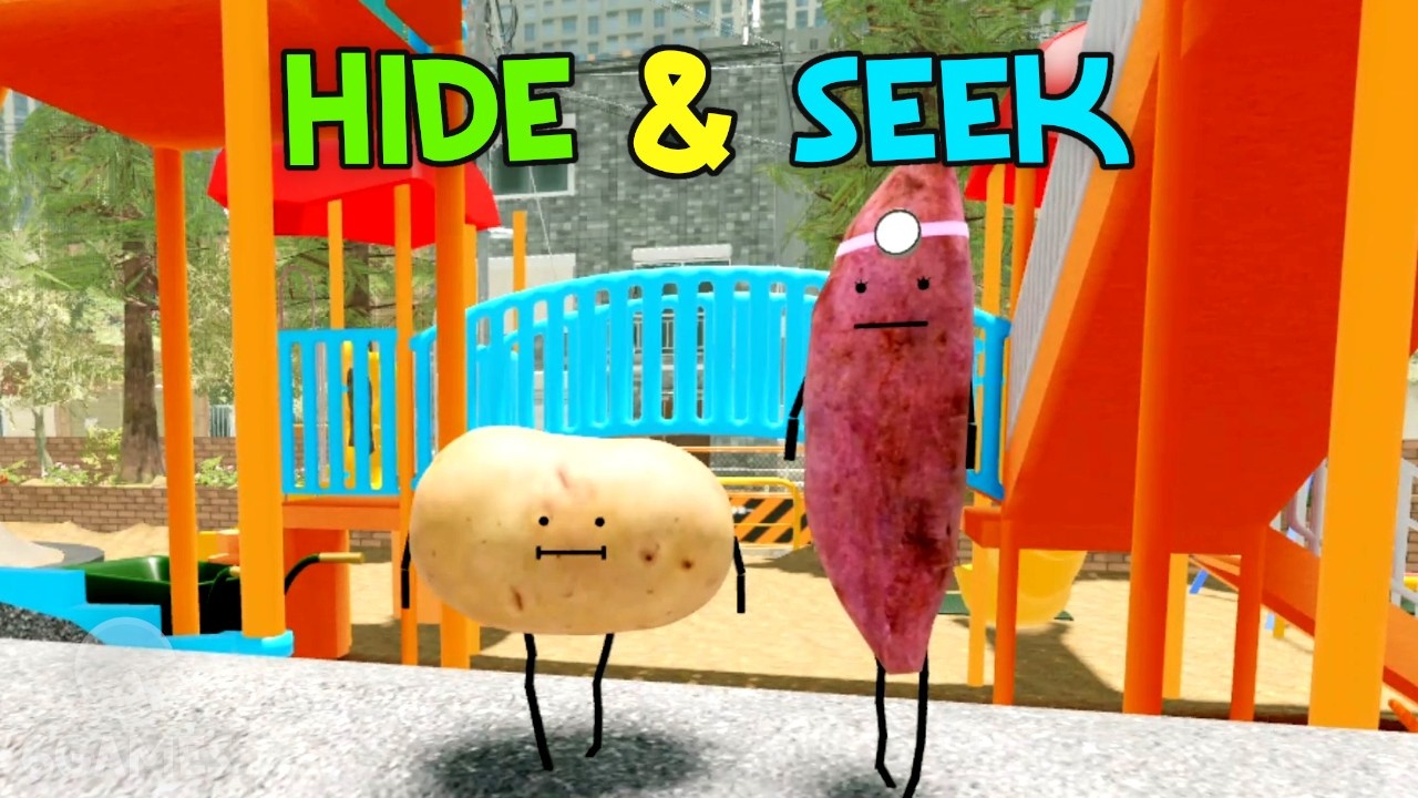 Hide and Seek with POTATO BFFs 🥔 Secret Staycation [Roblox]