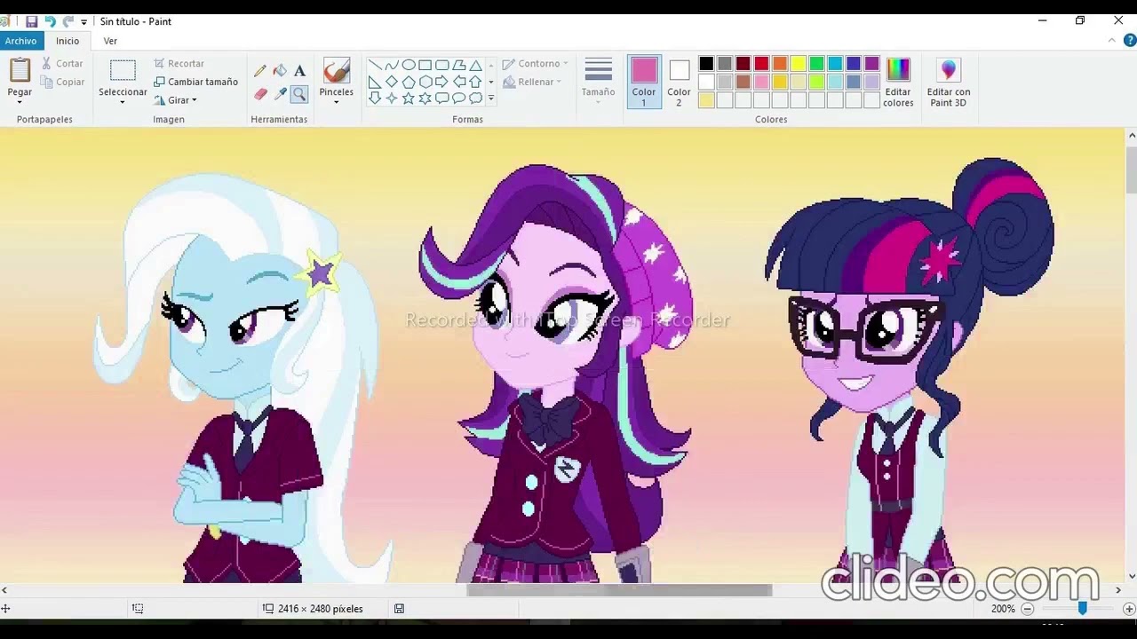 mane 9 shadowbolts speedpaint (final)