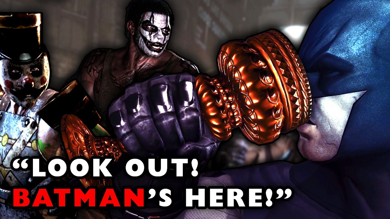 Arkham City BUT Every Time Someone Says 
