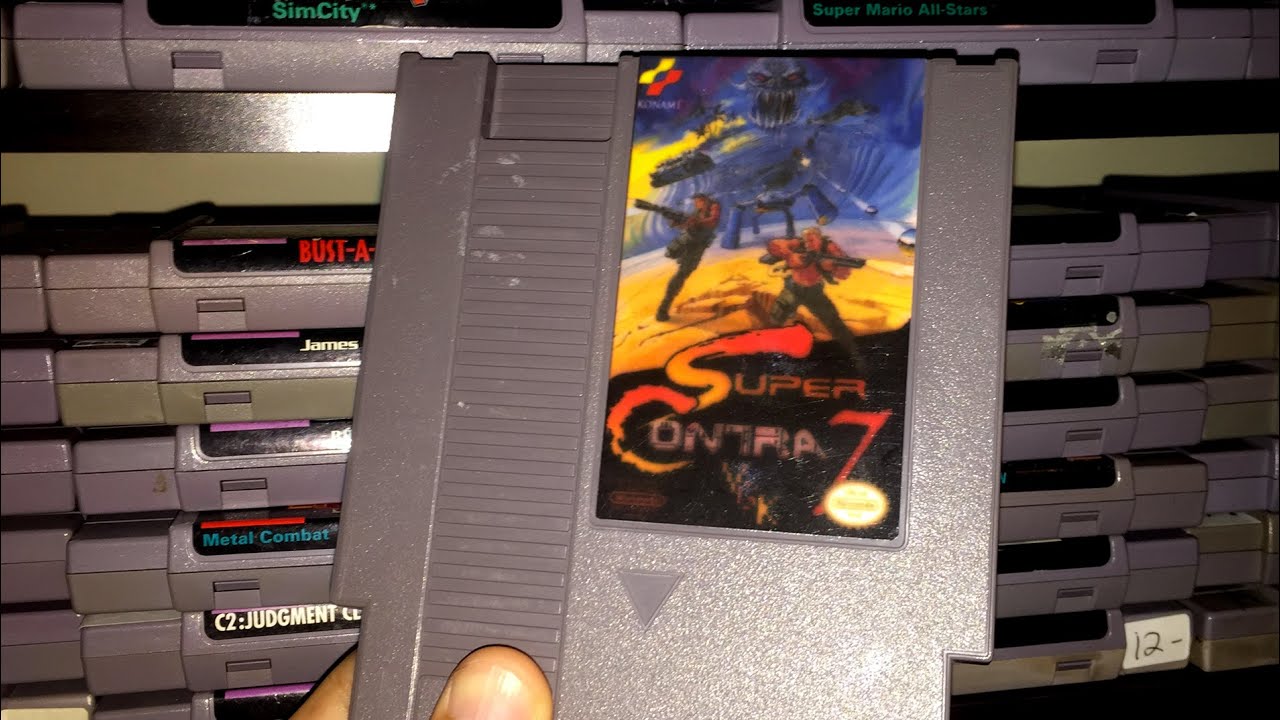 Super Contra 7 (NES) James & Mike Mondays