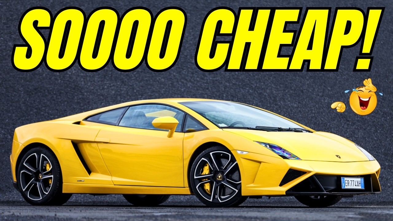Cheap Supercars For Broke Boys