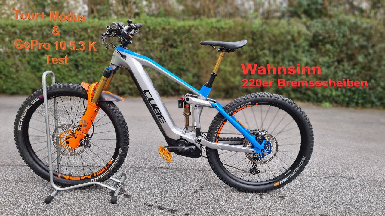 Cube EMTB Tour+ & GoPro 10 5.3K Test - Unerwartetes Ergebnis 42% Rest Akku bei 1227 Hm