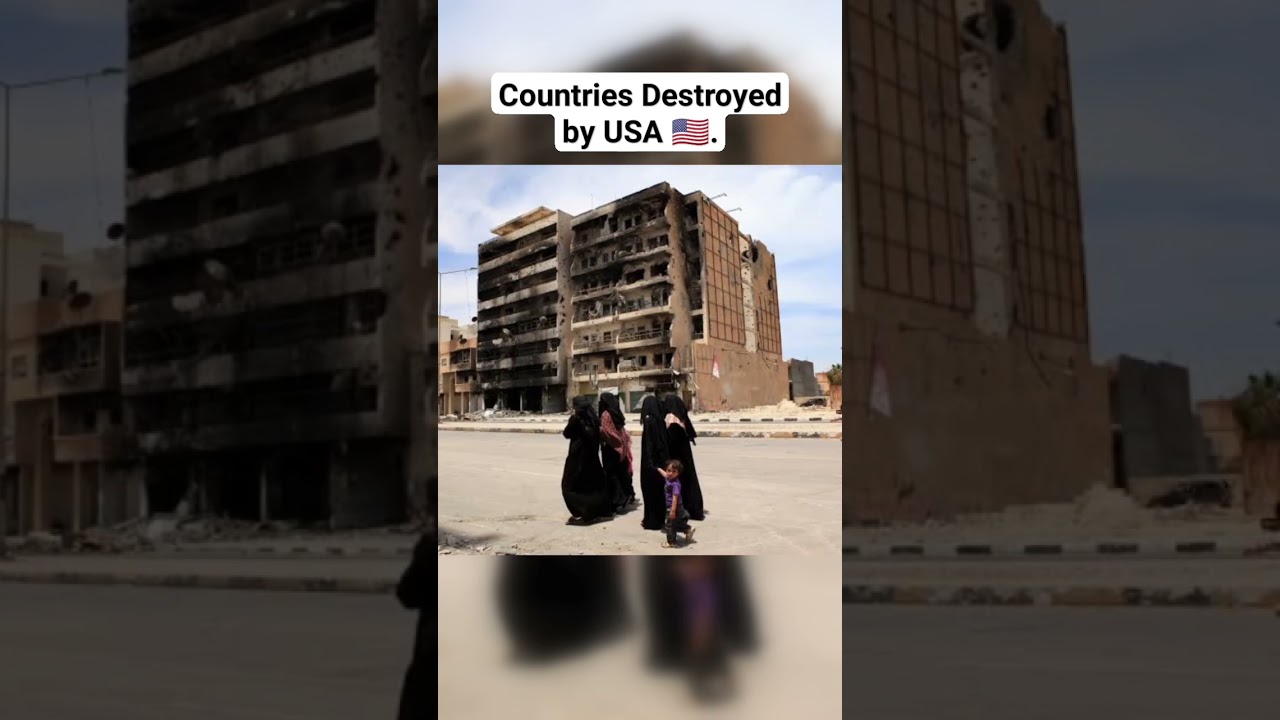Countries Destroyed by USA🇺🇲.