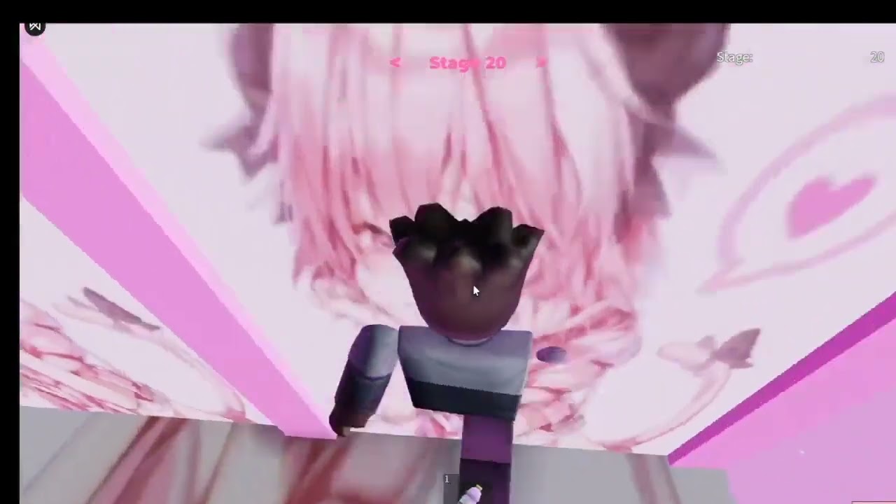 Jugando alto juego de obby en roblox xon el silvax parte 1/2