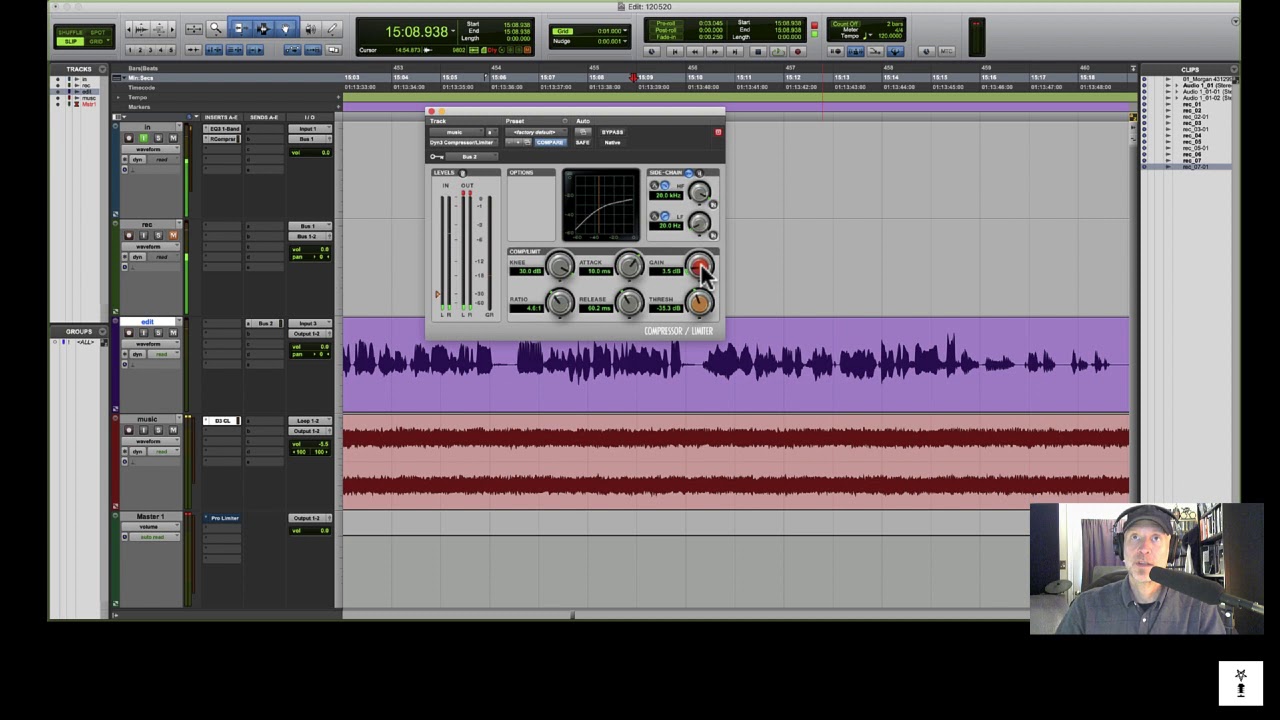 Pro Tools - Sidechain Compression for VO