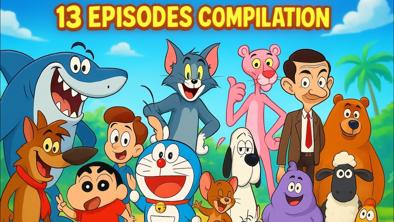 13 Cartoon Legends Unite 😍 | Ultimate Funny Moments Compilation | Divine Anime Cartoons