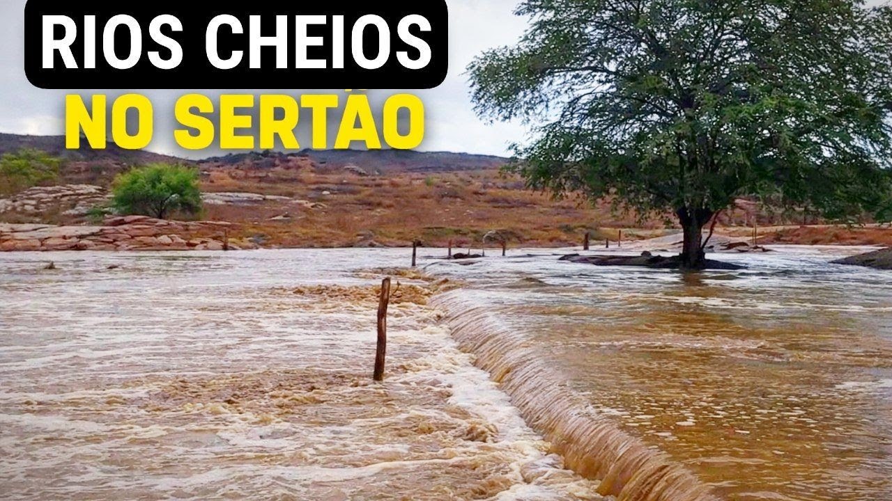 ⛈️🌵 RIOS COM GRANDES CHEIAS NO SERTÃO DO NORDESTE c59