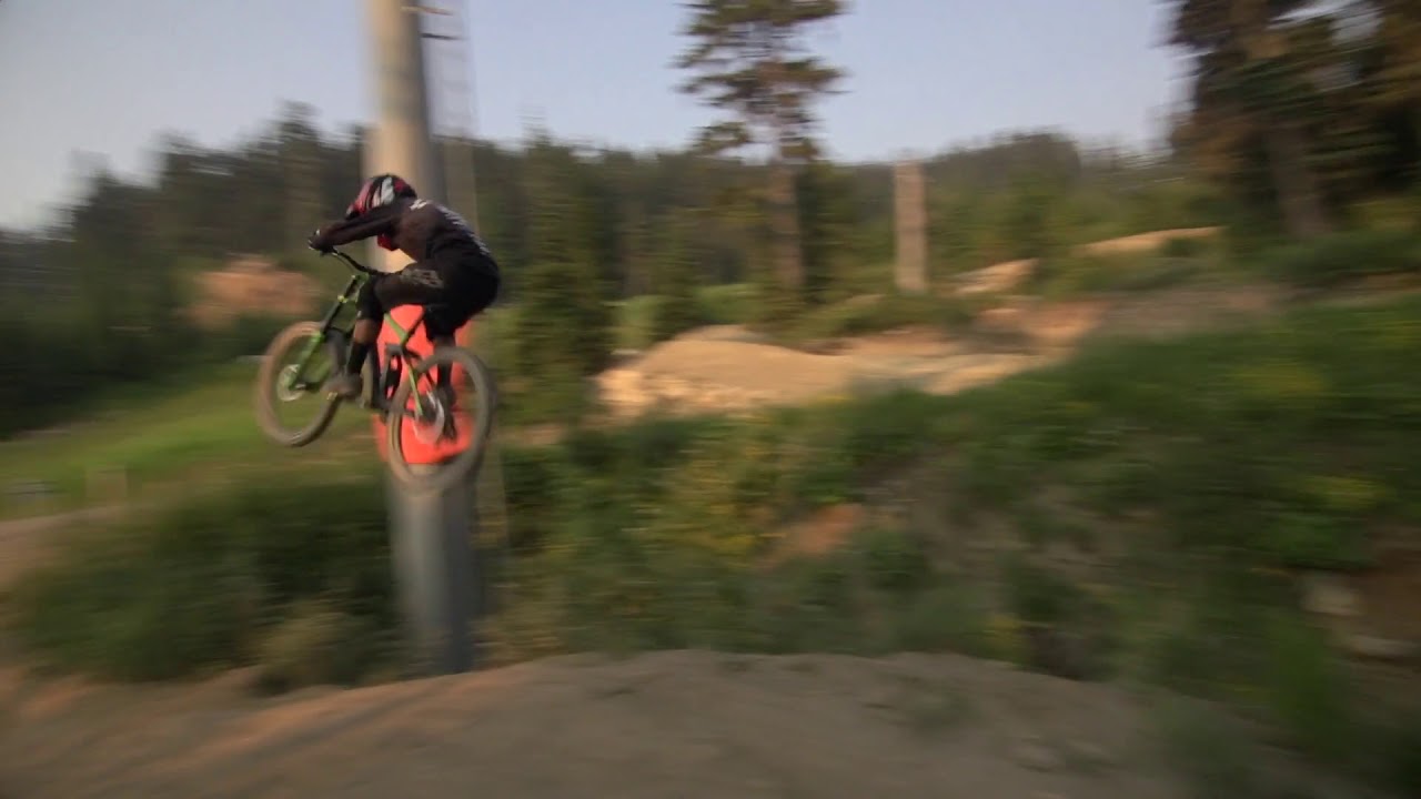 Remy Metailler Speeds Up The Whistler Mountain Bike Park
