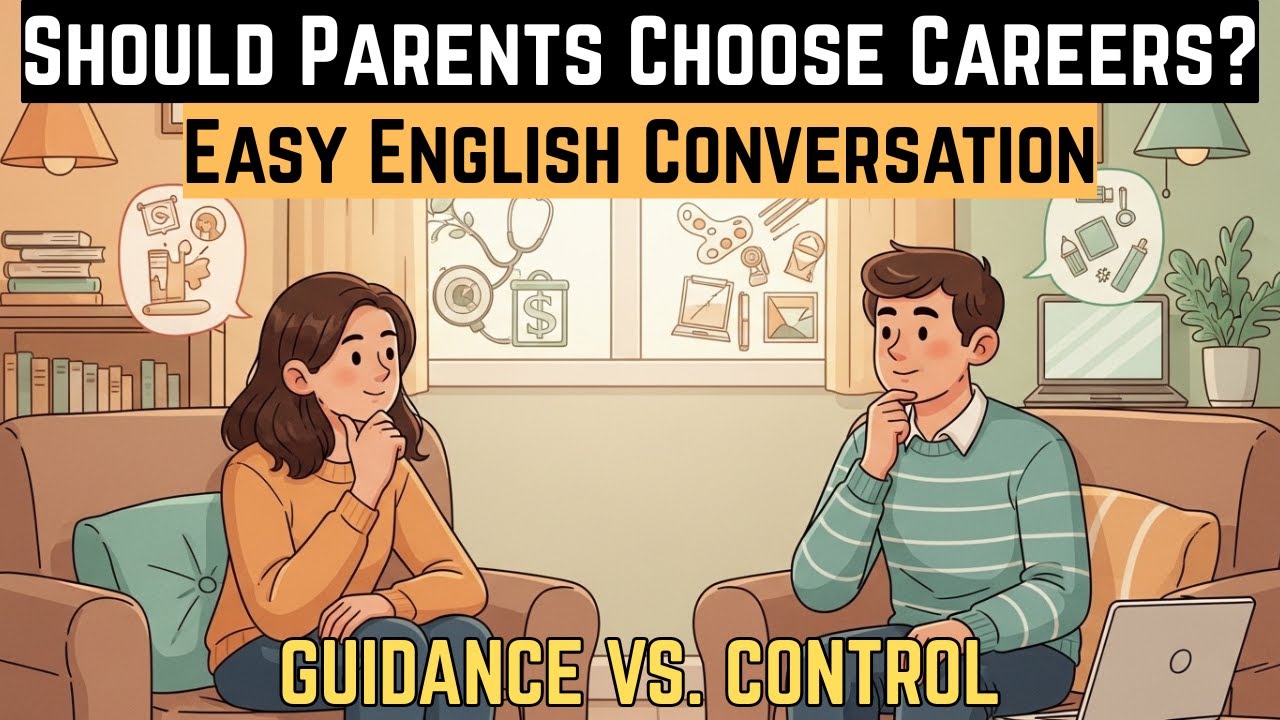 Should Parents Choose Careers for Children? | Real English Conversation
