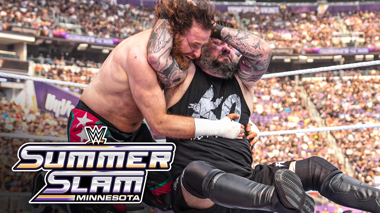 Kevin Owens vs. Gunther vs. Finn B&aacute;lor vs. Sami Zayn: SummerSlam 2026 highlights