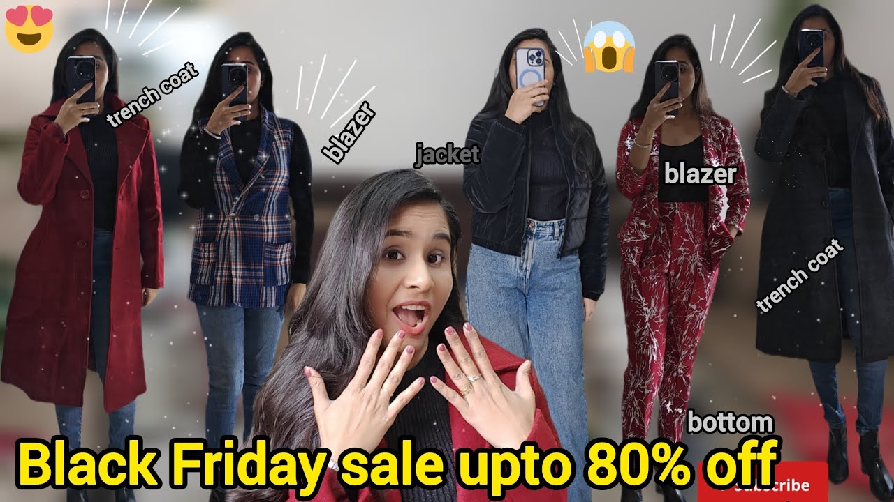 Black Friday Myntra Winter Haul: Best Long Trench Coats & Jackets! Fits