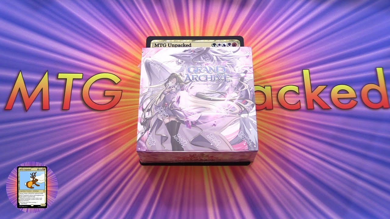 Grand Archive TCG - Fractured Crown Booster Box Opening