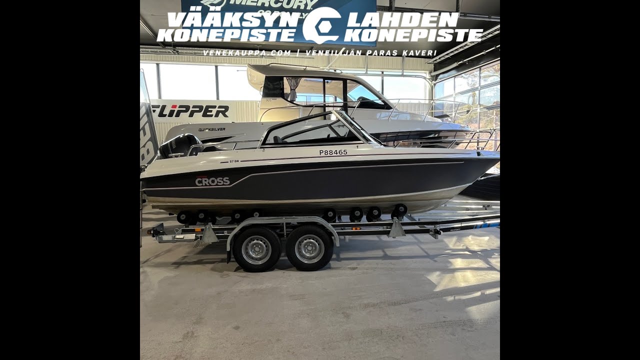 YAMARIN CROSS 57 BR + YAMAHA F100 FETL