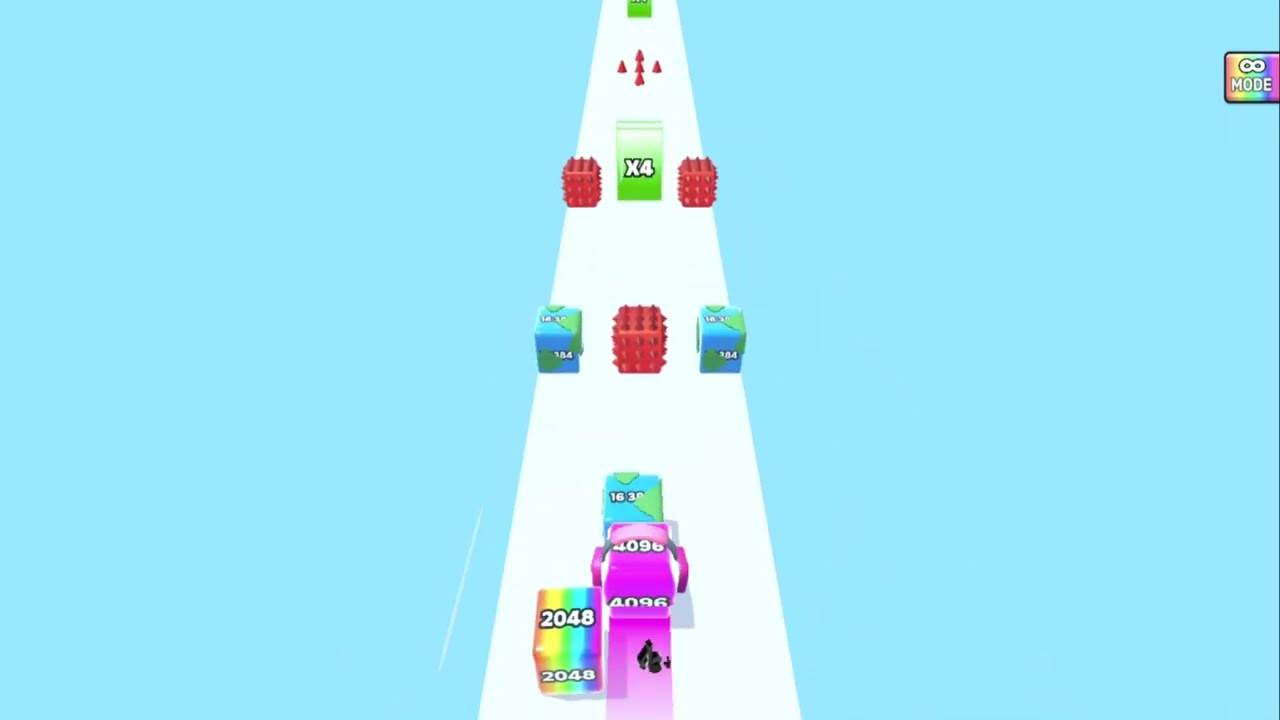 Jelly Run 2048 - Gameplay Walkthrough All Levels