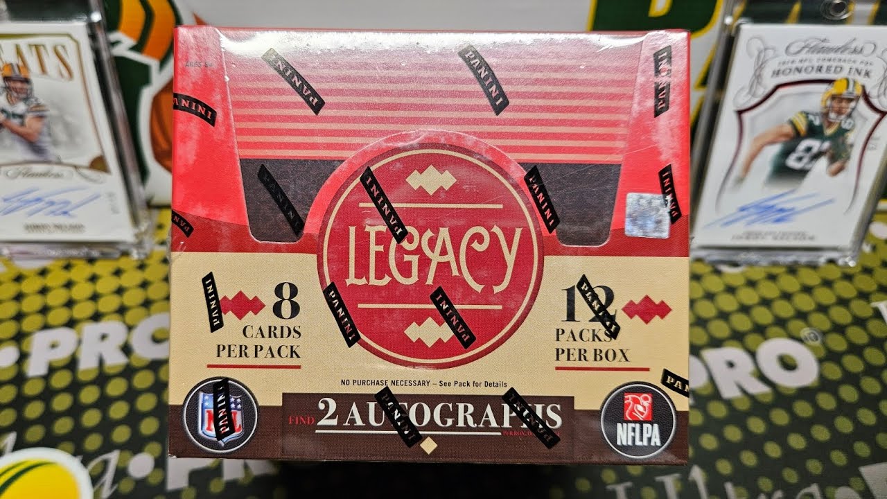 2023 Legacy Football Hobby Box Opening! 2 Autos per Box!