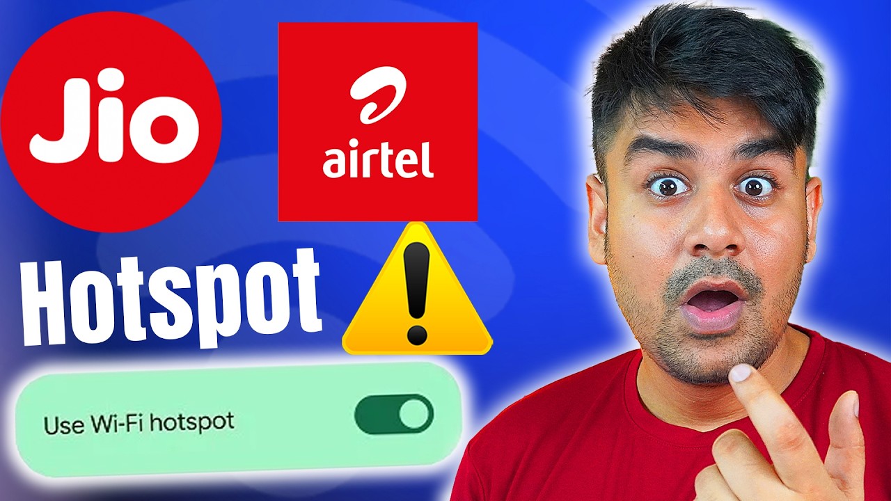 Jio, Airtel, Vi - Hotspot Blocked? Here's The Truth