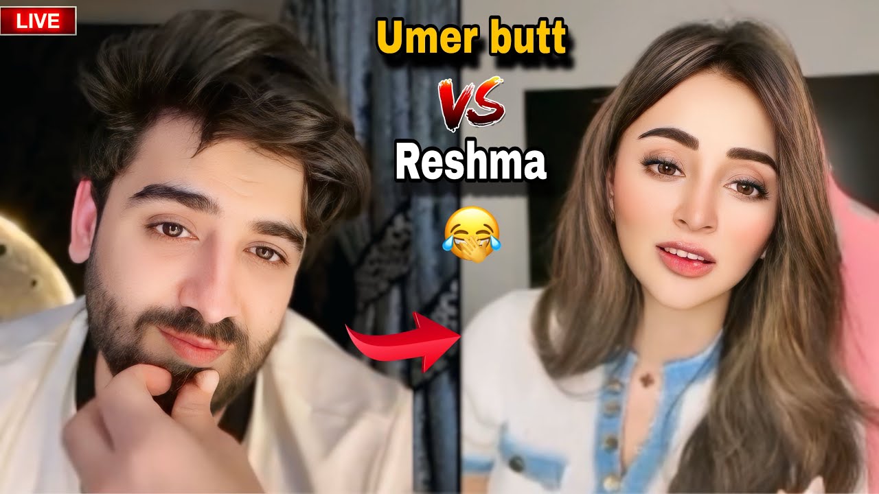 Umer butt & Reshma very Funny 😹 #umerbutttiktok 