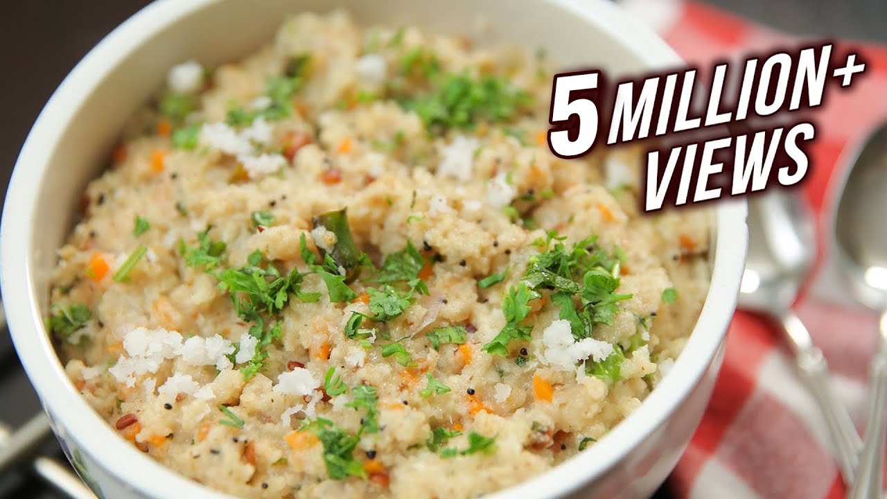 Oats Upma Recipe | Vegetable Oats Upma | Healthy Breakfast Ideas | Weight Loss Recipe | Ruchi