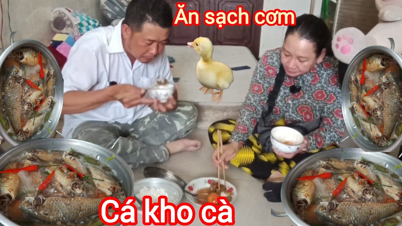 Ăn sạch cơm với món cá đuôi đỏ kho cà , Bột kít kít tv family 