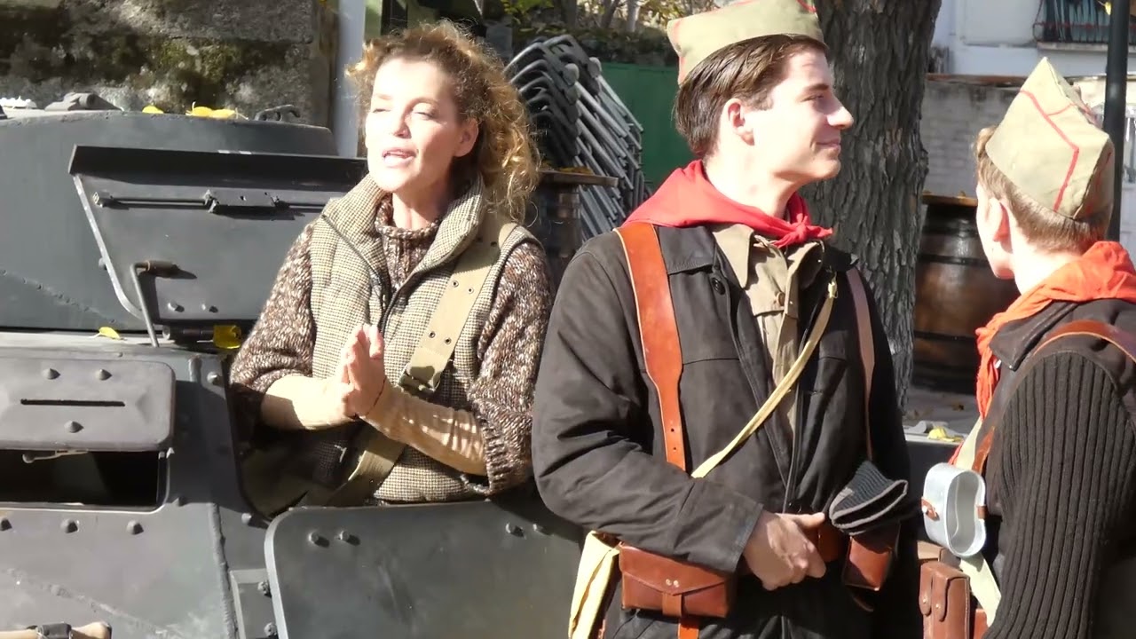 Batalla de Brunete . Navalagamella ( Madrid) Recreación Histórica Nov 24