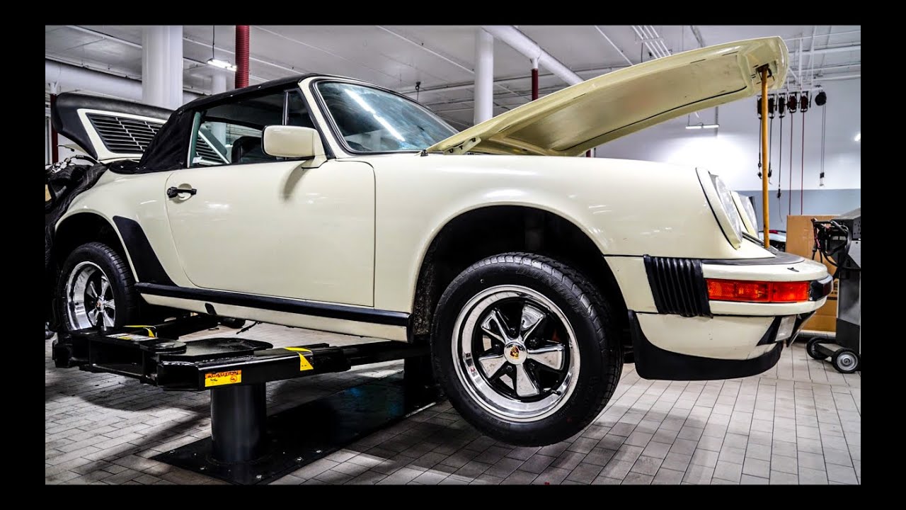 1983 PORSCHE 911 SC Cabriolet Restoration
