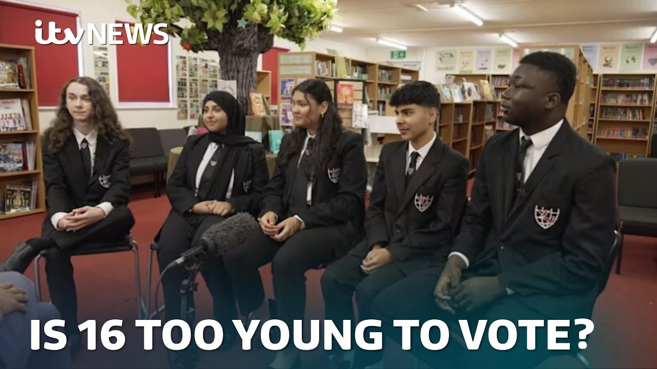 Sixteen year olds to get vote in UK - but 'half don't want it'