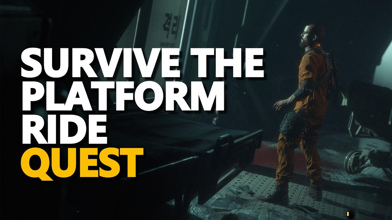 Survive The Platform Ride Callisto Protocol