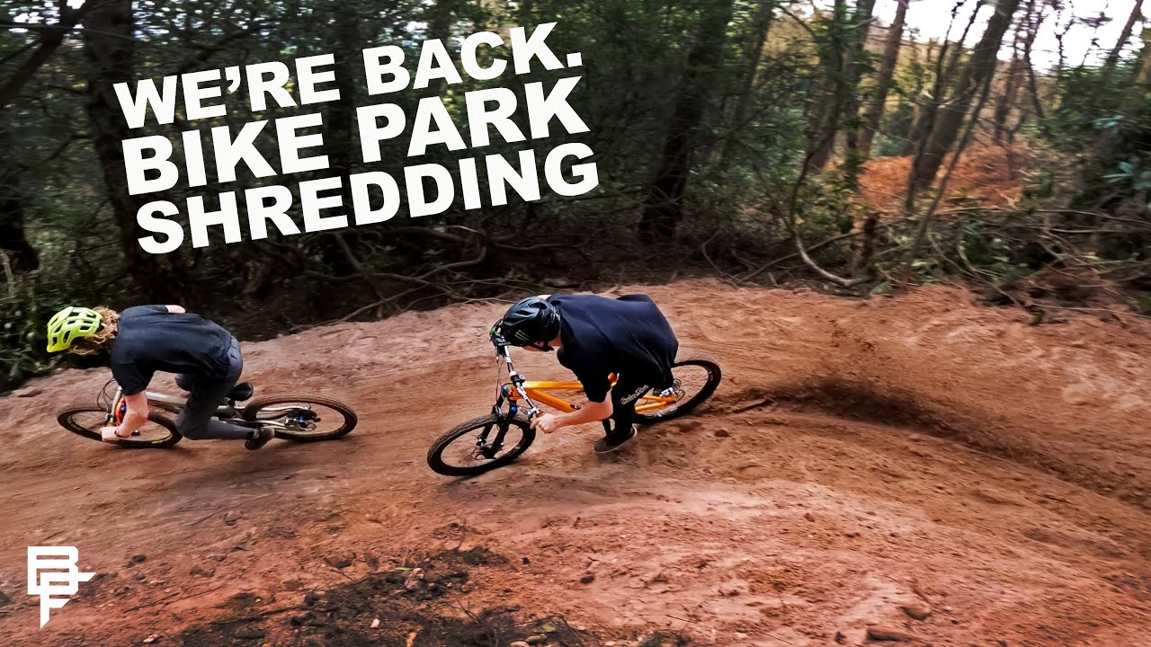 BIKE PARKS OPEN AND WE SCIENCE OUT CORNERING SKILLS!!!!