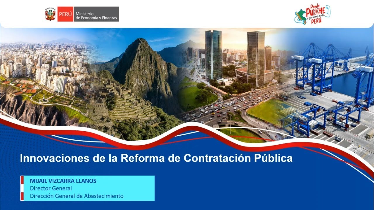 Innovaciones de la Reforma de Contratación Pública