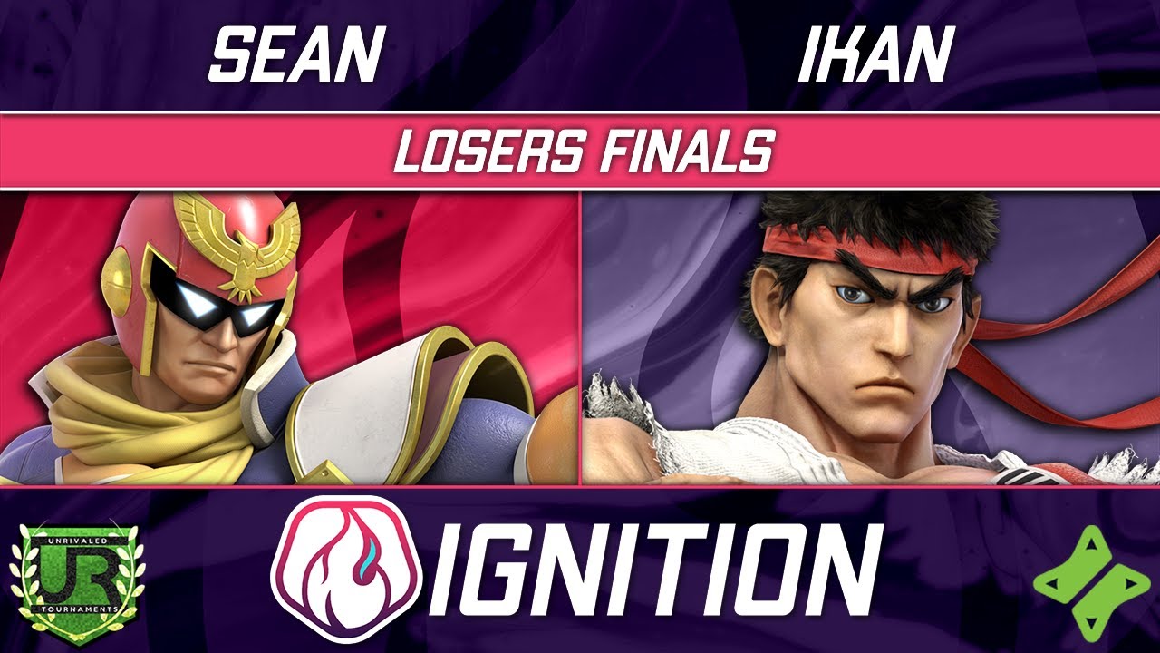 Ignition 267 LOSERS FINALS - Sean (Captain Falcon) vs Ikan (Ryu)