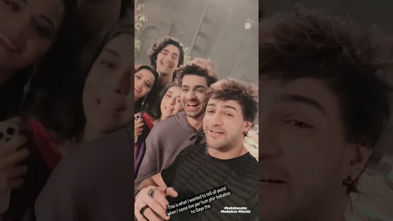 #Bekaboo Cast Latest Offscreen Masti | Shalin Bhanot | Eisha Singh | Monalisa #bts #trendingshort