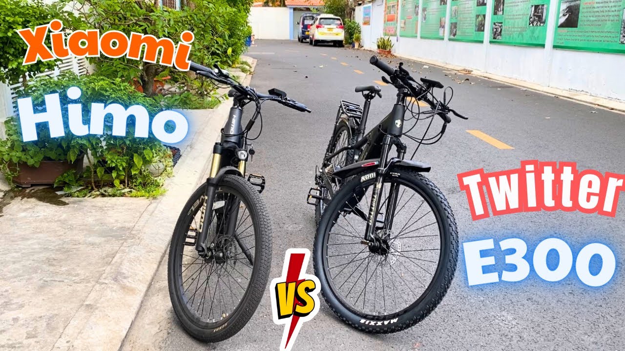 So Sánh xe đạp Trợ lực Xiaomi Himo và Twitter E300