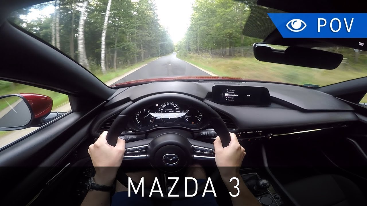 Mazda 3 SkyActiv-G 2.0 122 KM Kanjo (2019) - POV Drive | Project Automotive