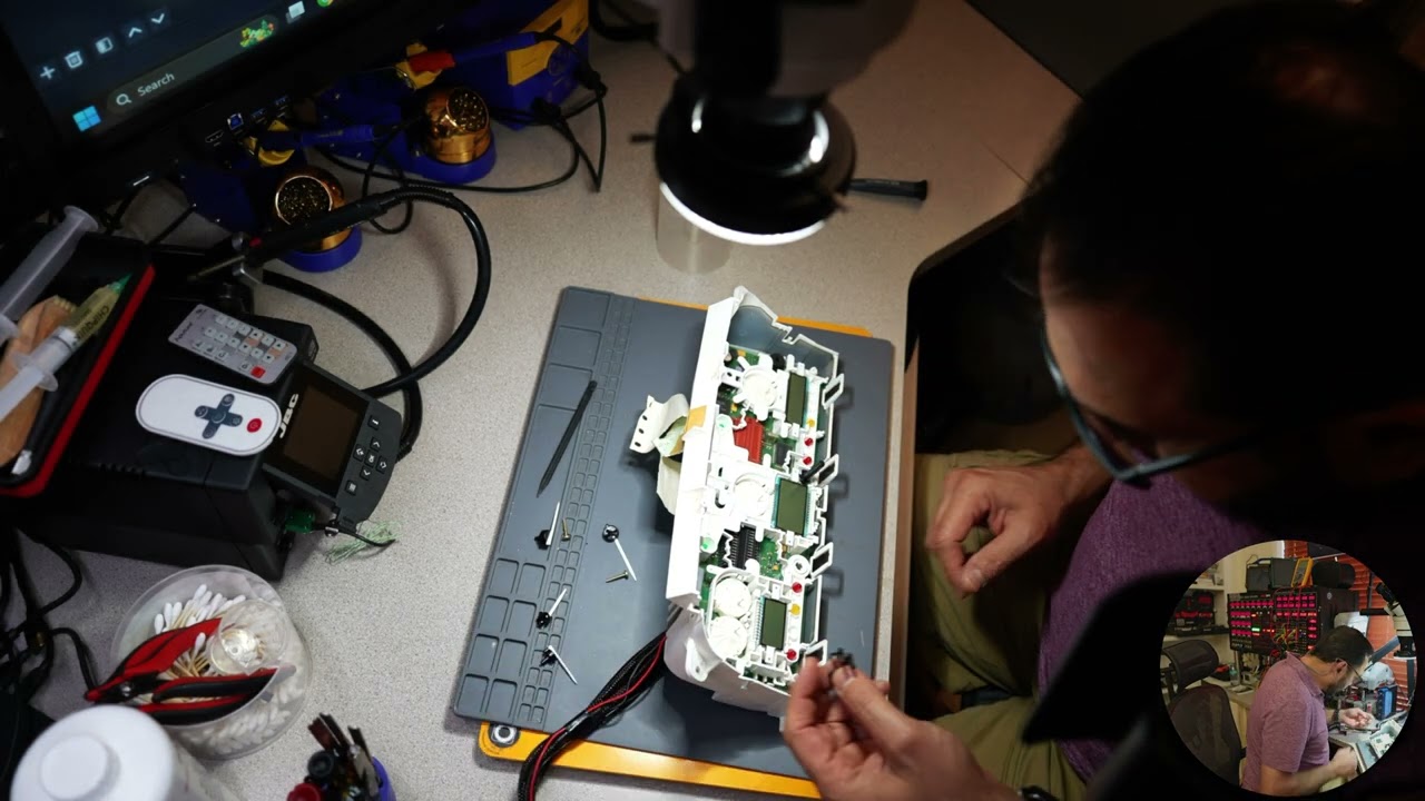 99 VW EuroVan instrument cluster all gauges dead! Erik in VA. wwww.maic.salazardiagnostics.com